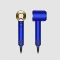 戴森(Dyson)吹风机手工覆金箔蓝金特别礼盒版定制