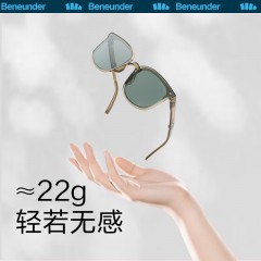 蕉下22昼望系列透野可折叠墨镜